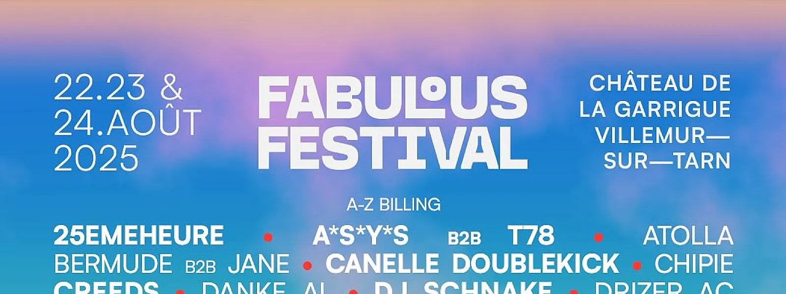 Fabulous Festival 2025