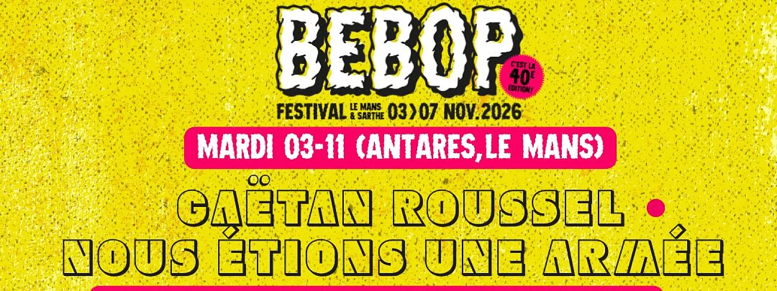 Festival BeBop 2026