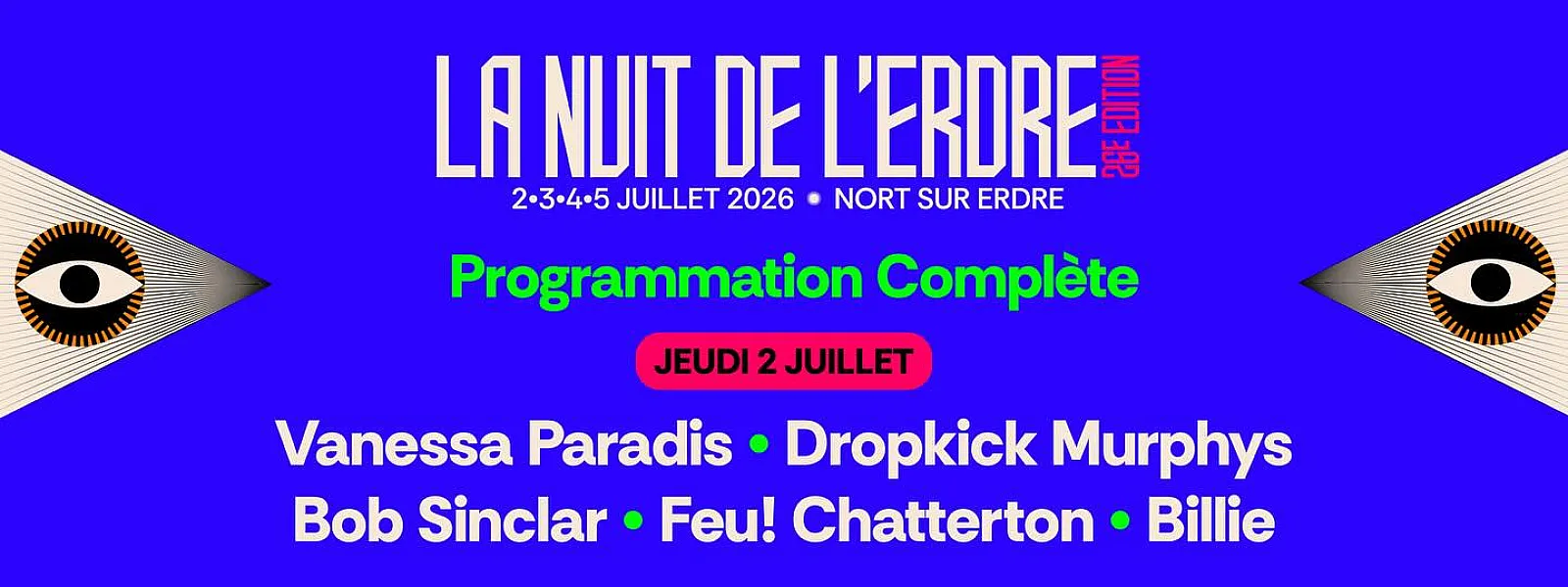 La Nuit de l'Erdre 2026 La Nuit de l'Erdre 2026