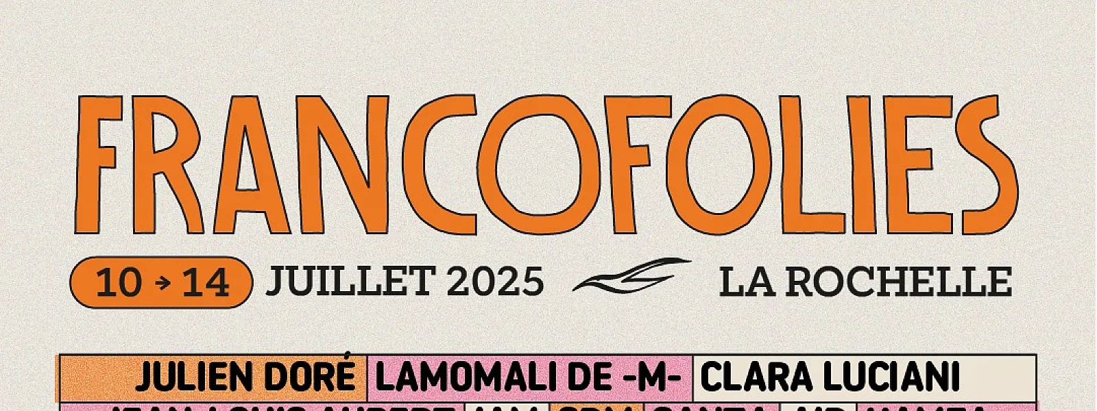 Les Francofolies 2025