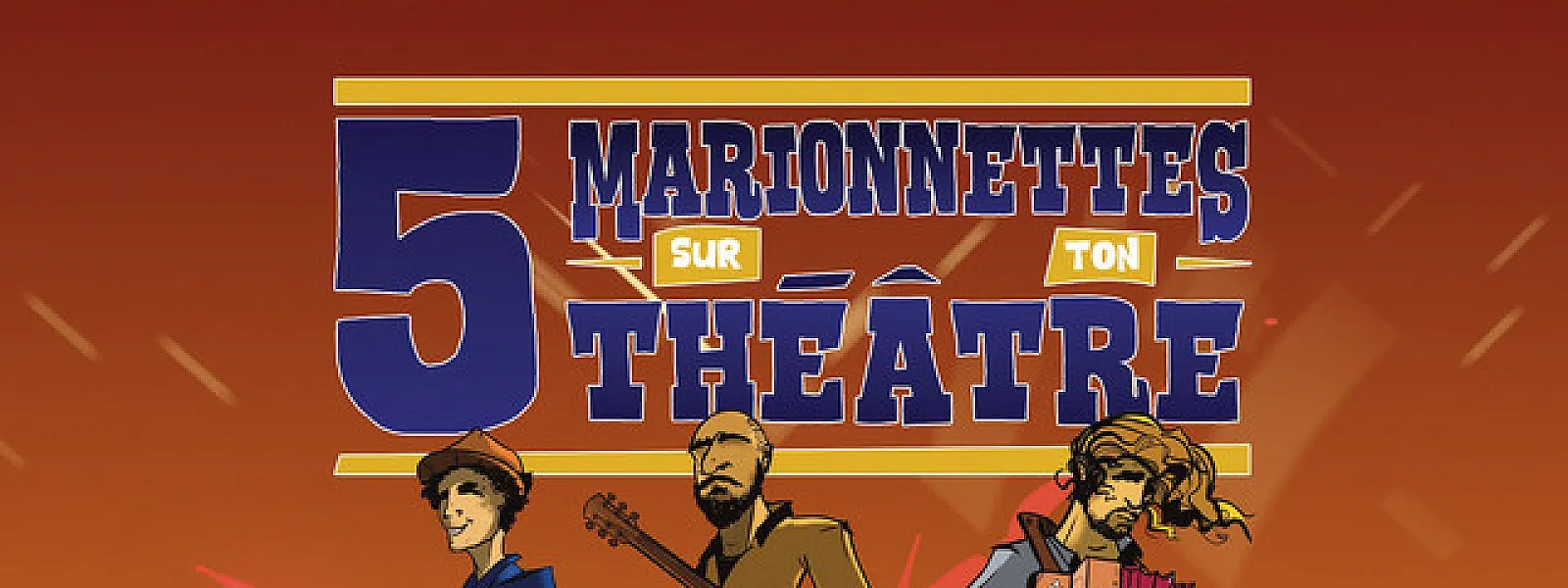 5 Marionnettes Sur Ton Théâtre