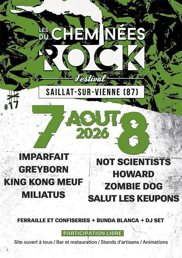 Cheminées du Rock 2026