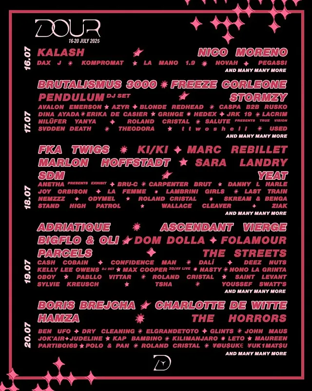 Dour 2025