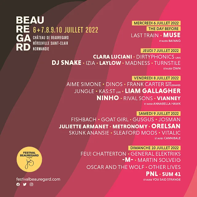 Festival Beauregard 2022