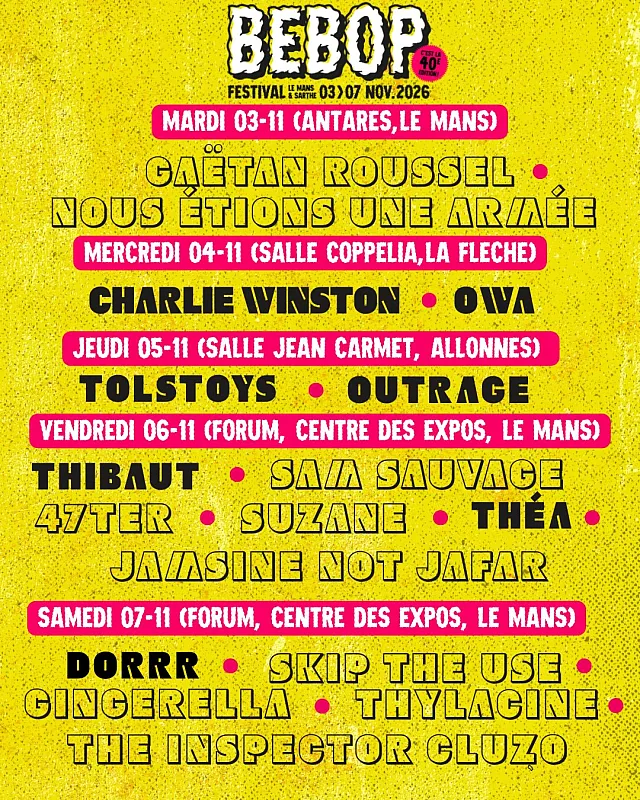 Festival BeBop 2026
