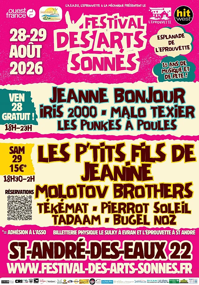 Festival des arts sonnés 2026