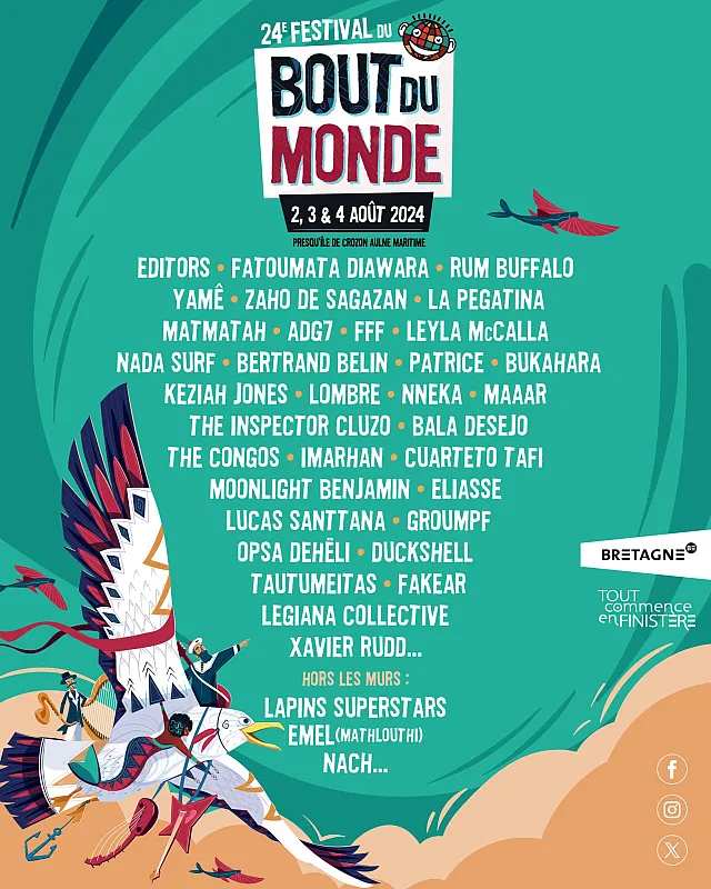 Festival du bout du monde 2024