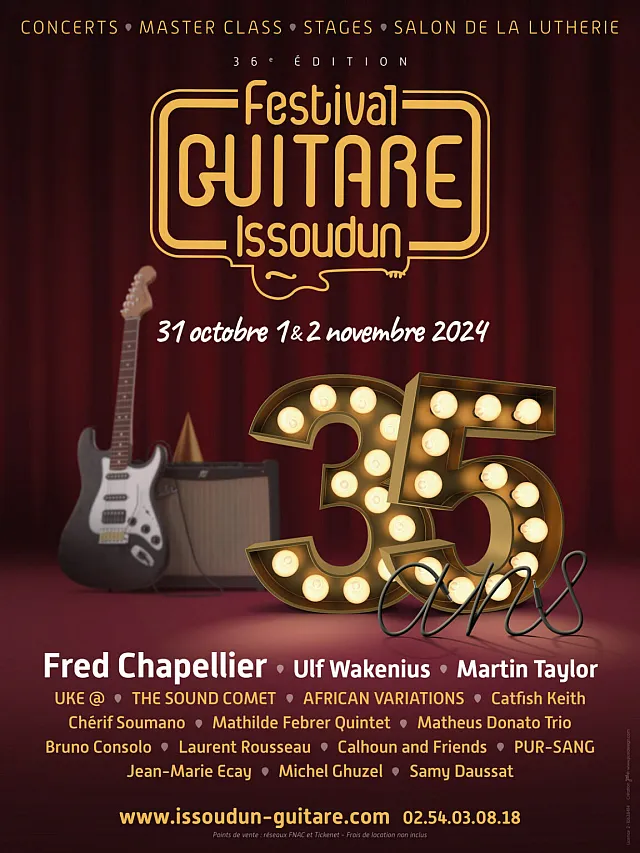Festival Guitare Issoudun 2024