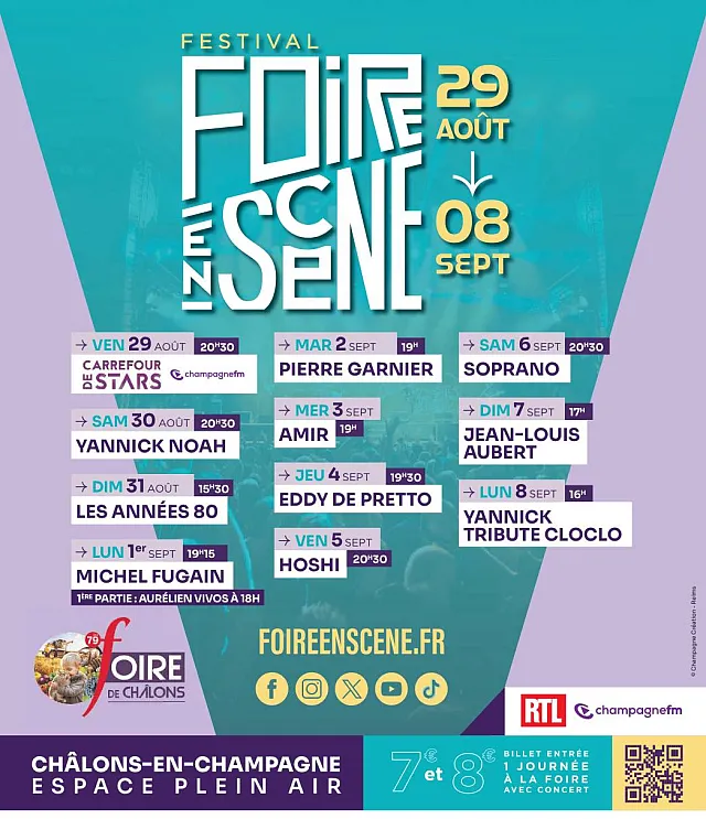 Foire en scène 2025