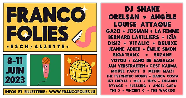 Francofolies Esch/Alzette 2023