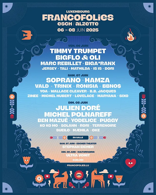 Francofolies Esch/Alzette 2025