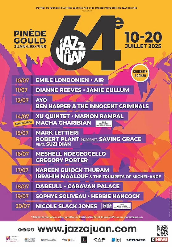 Jazz à Juan 2025