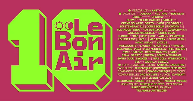 Le Bon Air 2025