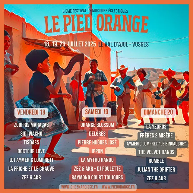 Le Pied Orange 2025