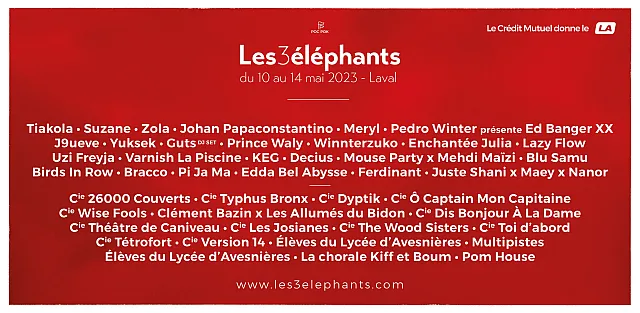 Les 3 Éléphants 2023
