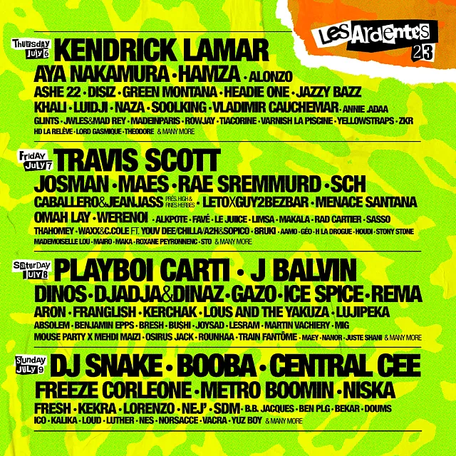 Les Ardentes 2023