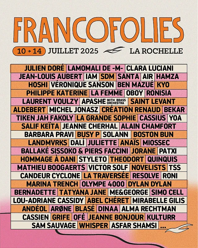 Les Francofolies 2025