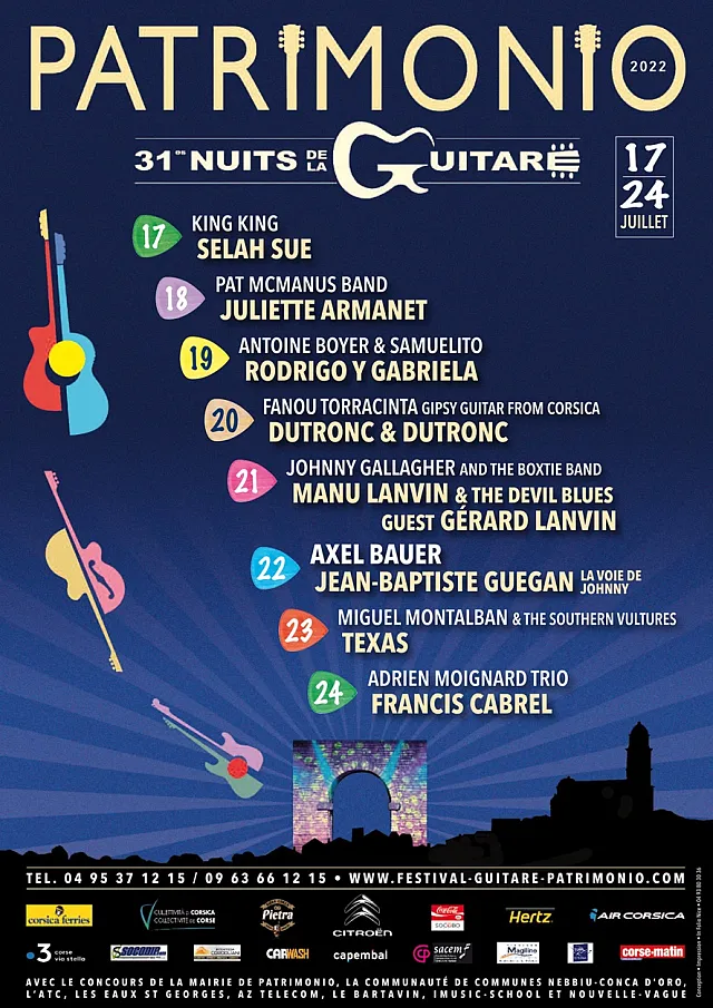 Les Nuits de la Guitare 2022