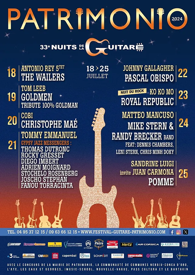 Les Nuits de la Guitare 2024