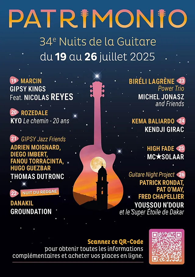 Les Nuits de la Guitare 2025