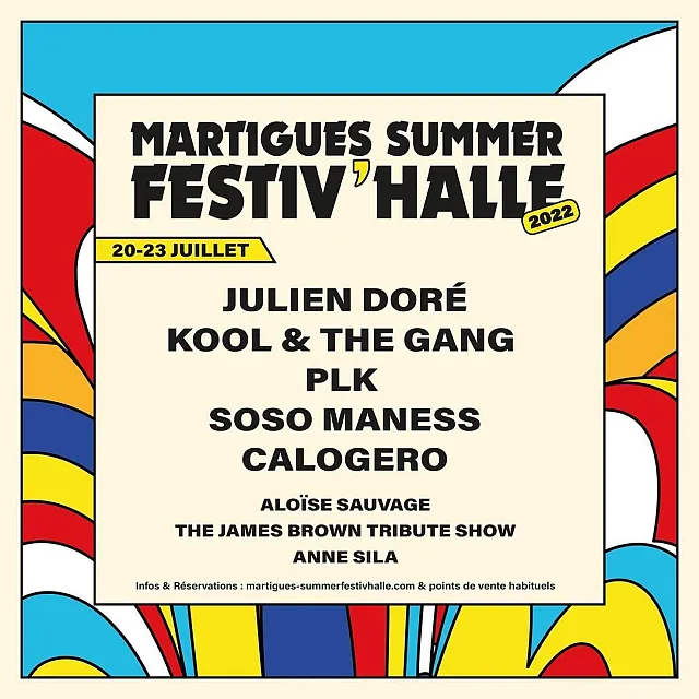 Martigues Summer Festiv'Halle 2022