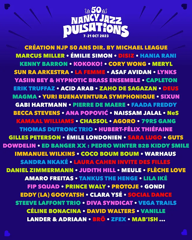 Nancy Jazz Pulsations 2023