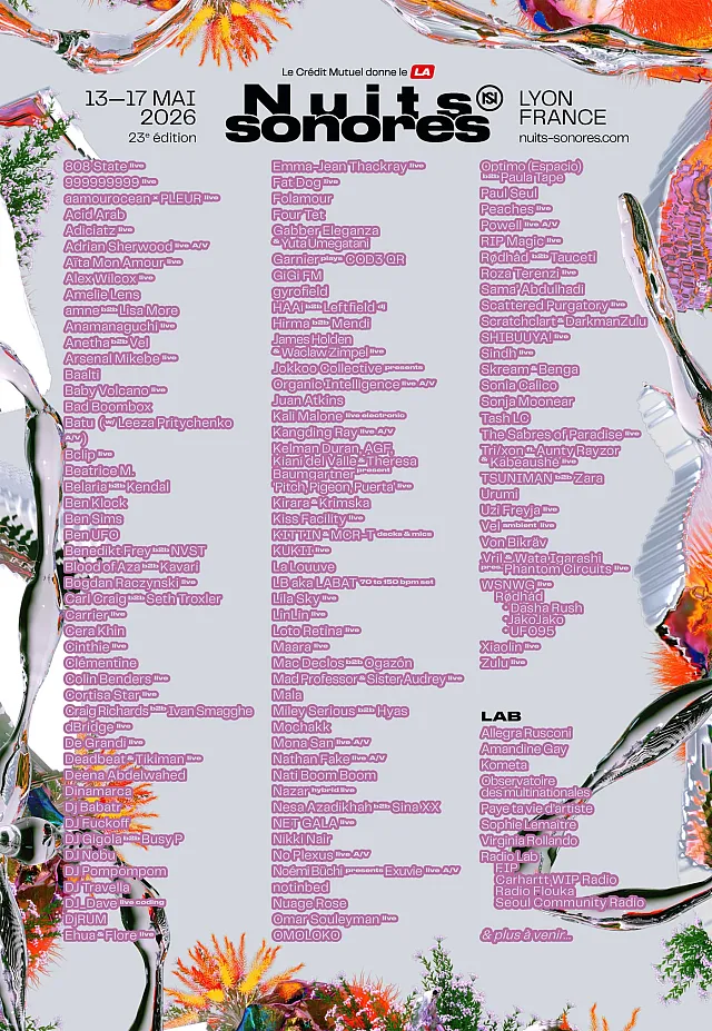 Nuits sonores 2026