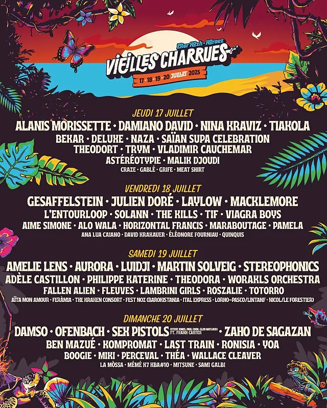 Vieilles Charrues 2025