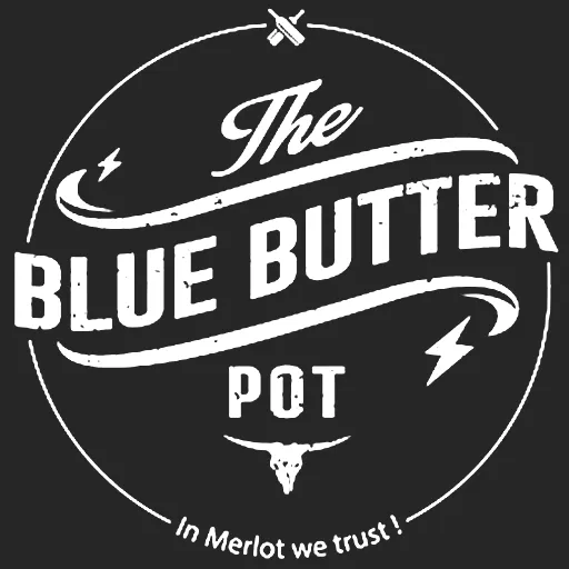 The Blue Butter Pot