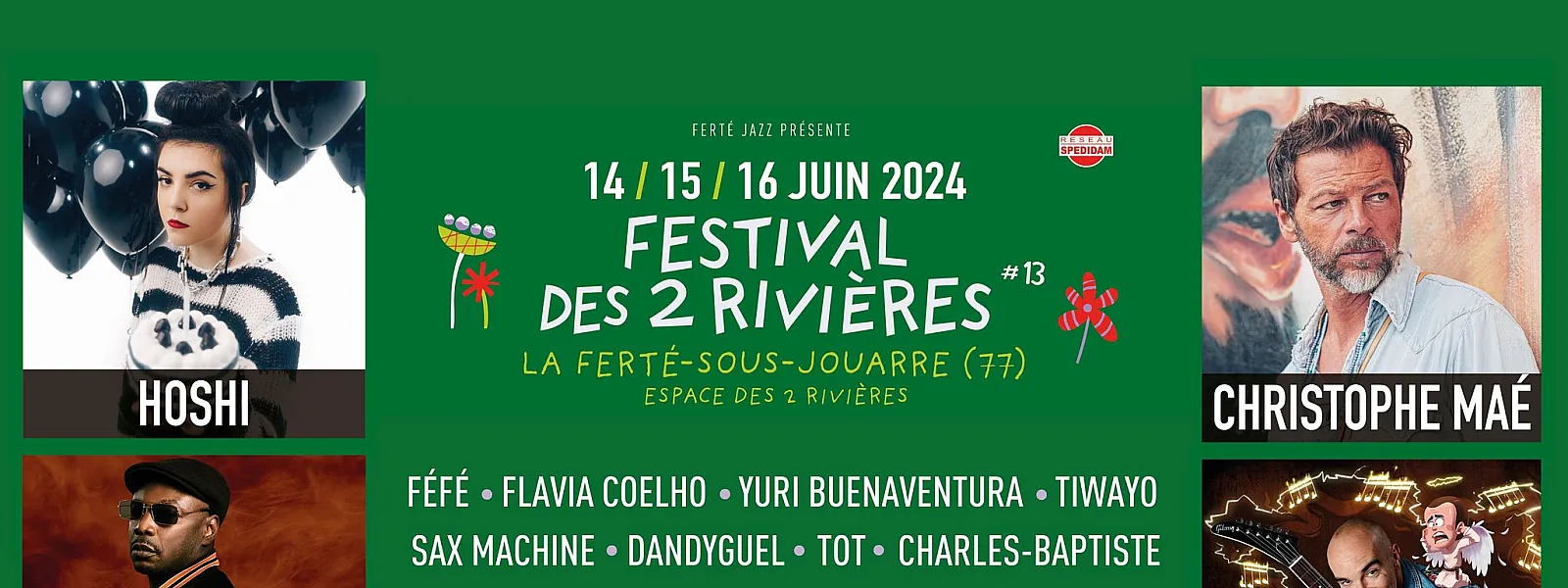 Festival des 2 rivières 2024