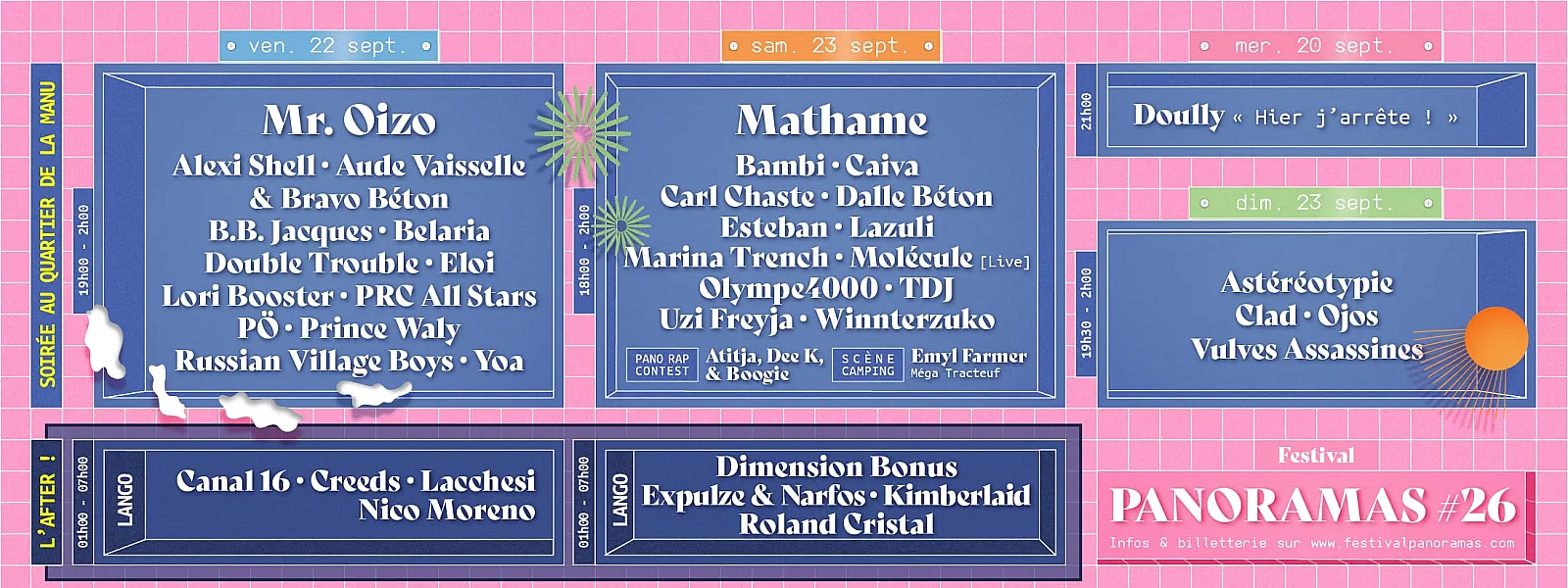 Festival Panoramas 2023