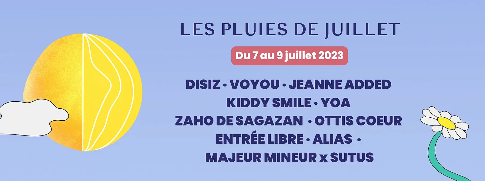 Les Pluies de Juillet 2023