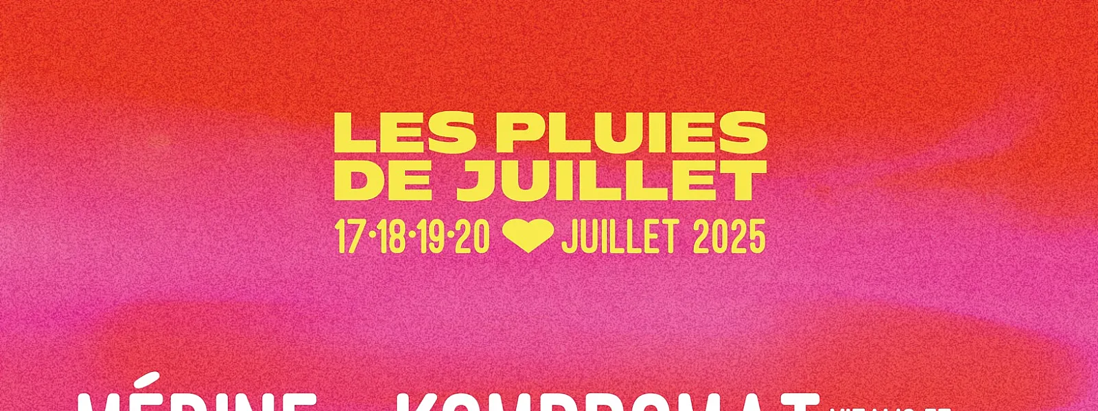 Les Pluies de Juillet 2025