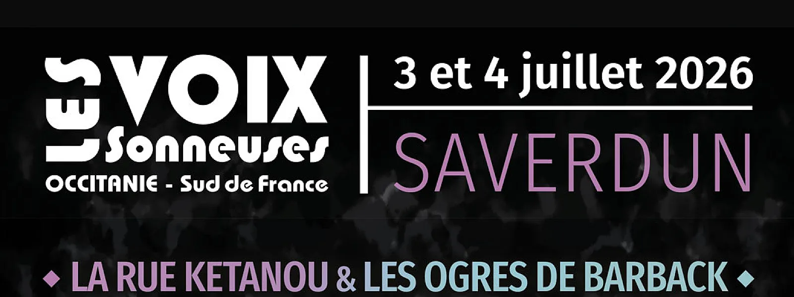 Les Voix Sonneuses 2026