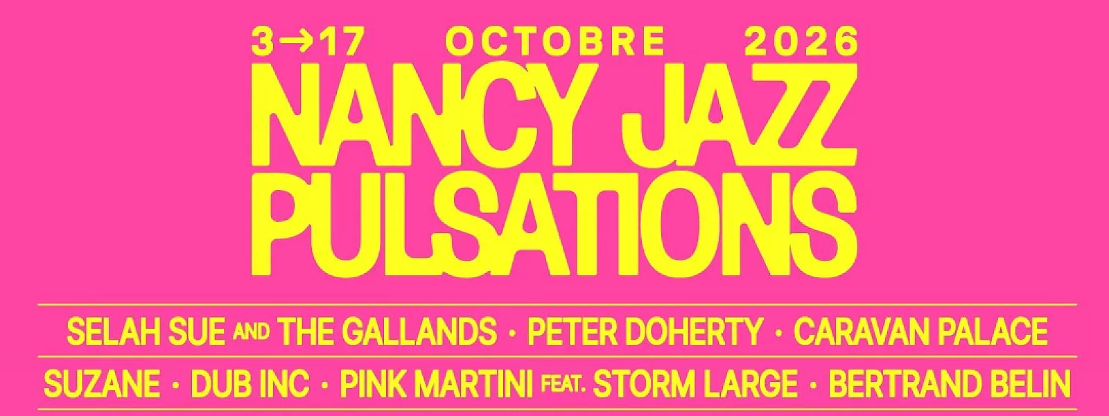 Nancy Jazz Pulsations 2026