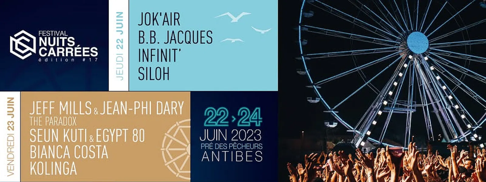 Nuits Carrées 2023