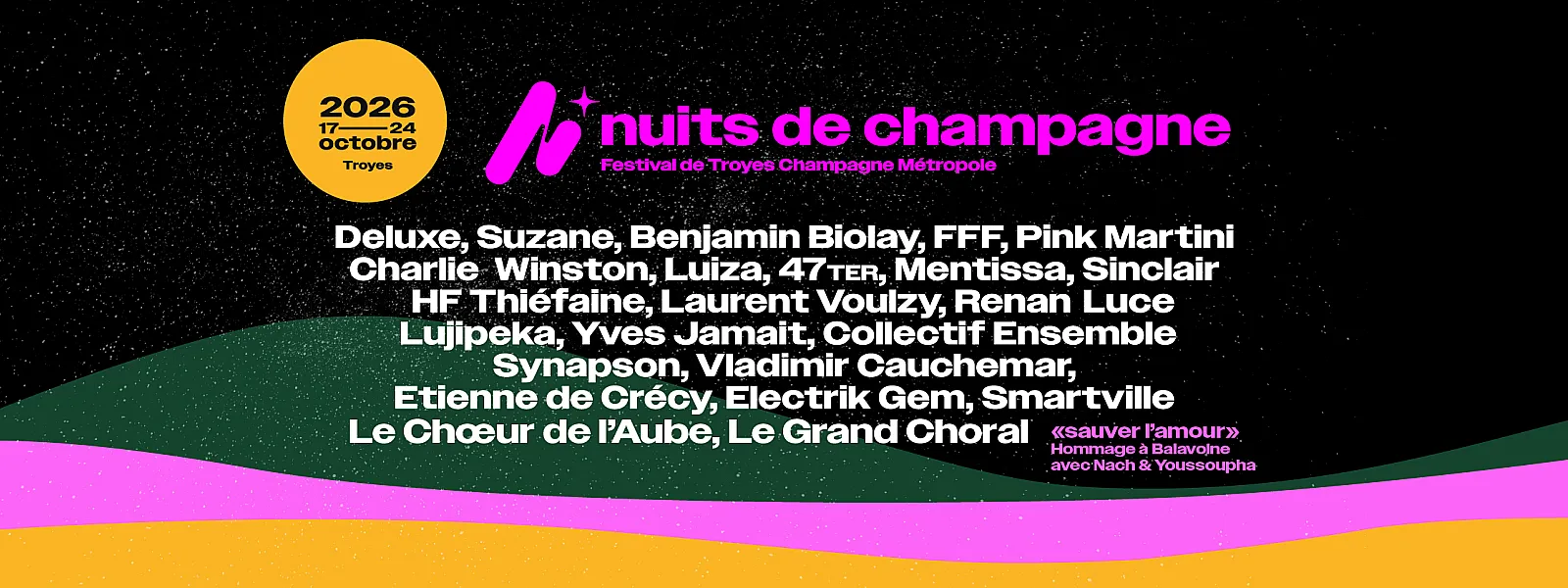 Nuits de Champagne 2026