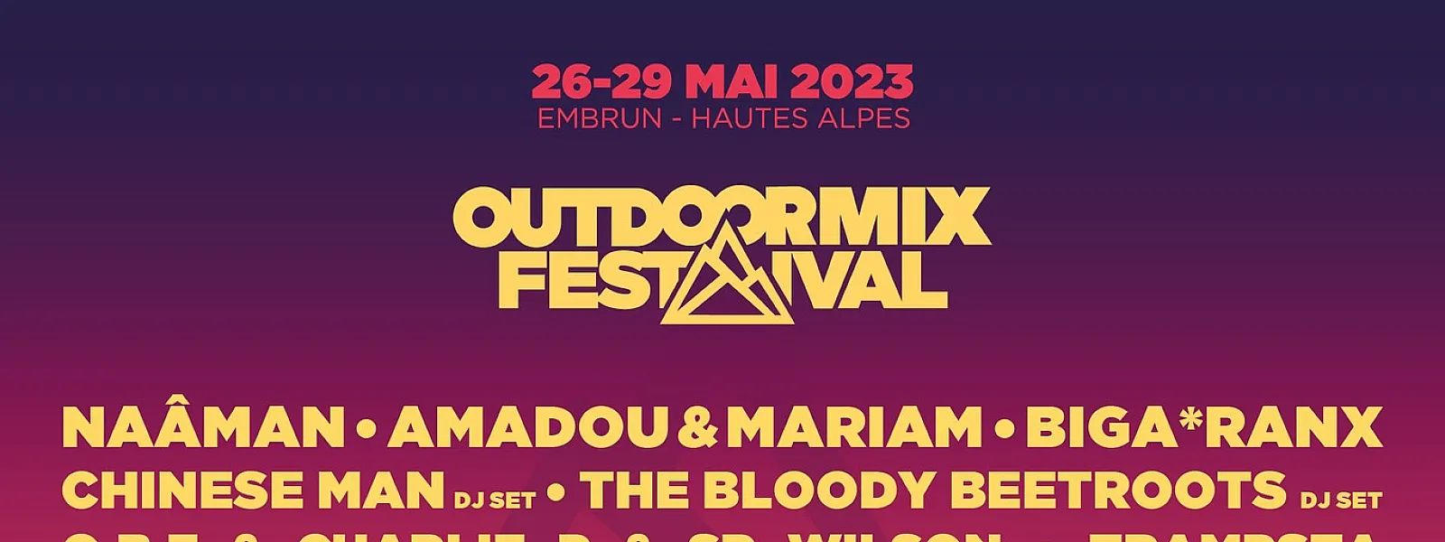 Outdoormix Festival 2023