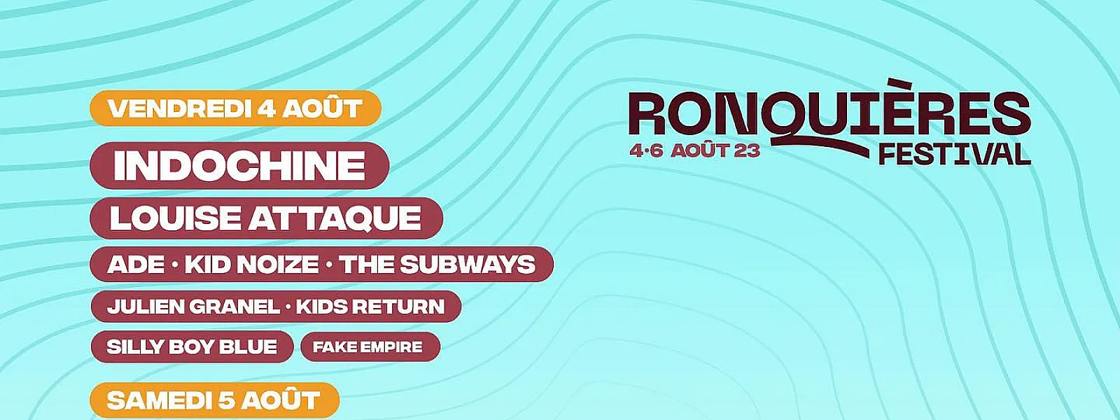 Ronquières festival 2023 Ronquières festival 2023