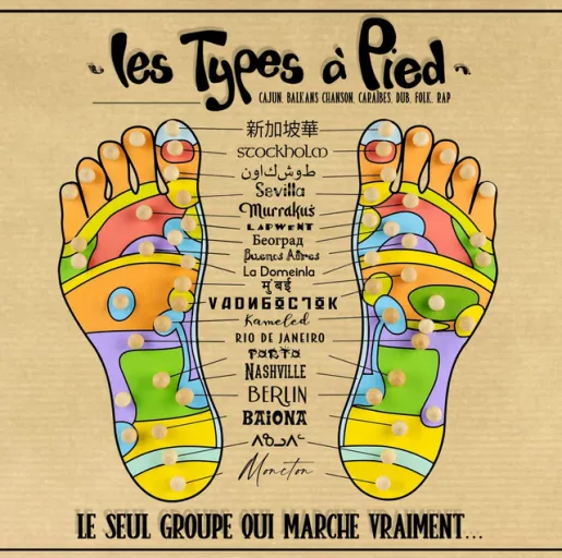 Les Types à Pied