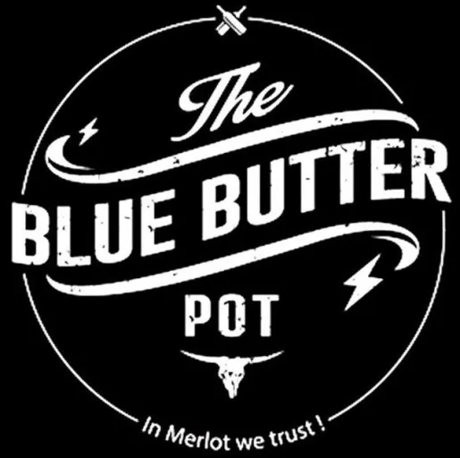 The Blue Butter Pot