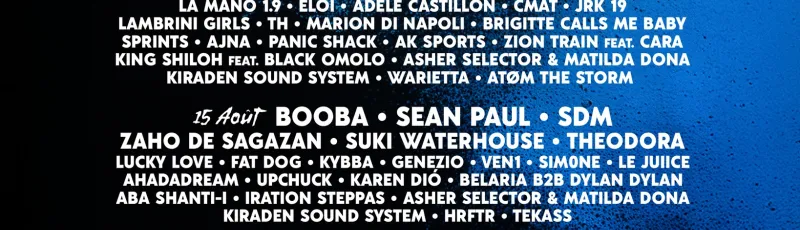 Cabaret Vert 2025