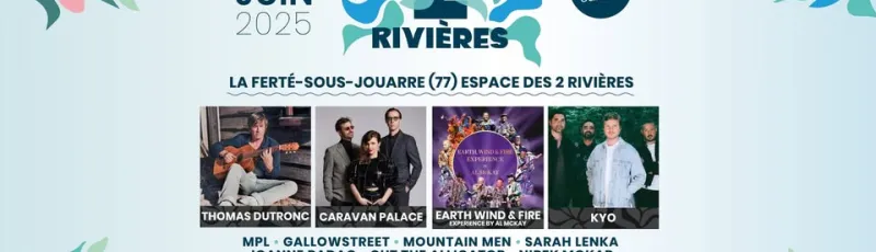 Festival des 2 rivières 2025