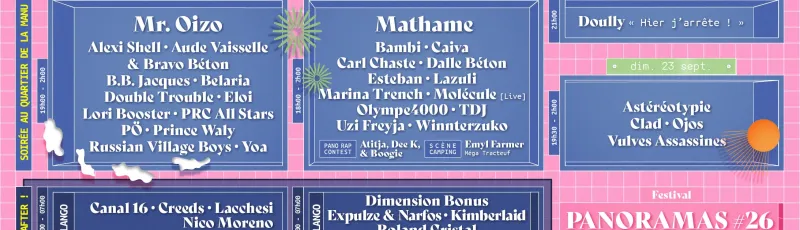 Festival Panoramas 2023