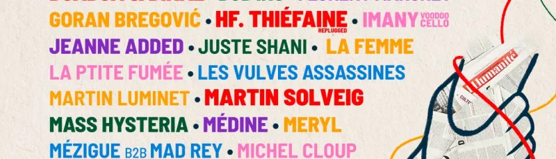 Fête de l'Humanité 2023