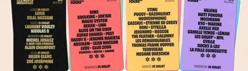 Francofolies de Spa 2026