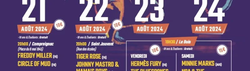 Le Buis Blues Festival 2024