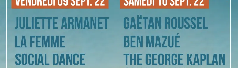 Les Belles Journées 2022