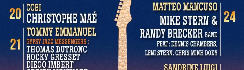 Les Nuits de la Guitare 2024