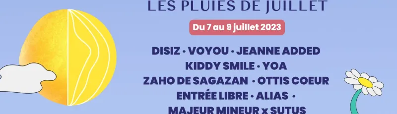 Les Pluies de Juillet 2023